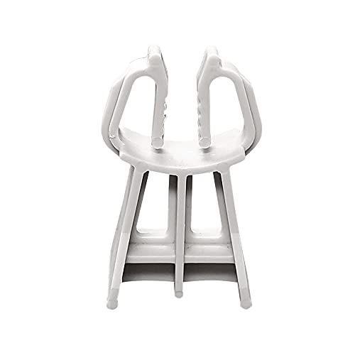 Cadeiras de vergalhão de concreto LTM 1,5 polegadas - suporte rápido, fácil e durável - tamanhos de barra 3-5 - espaçadores
