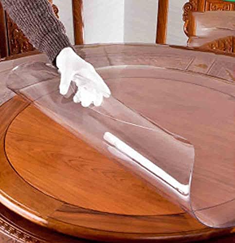 Fercla redonda redonda de mesa de mesa de mesa de plástico redonda Tampa de mobília de mobília Tampa de círculo