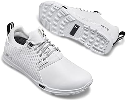 True Linkwear Original 1.2 Sapatos de golfe masculinos à prova d'água, para conforto superior e respirabilidade em toda a clima