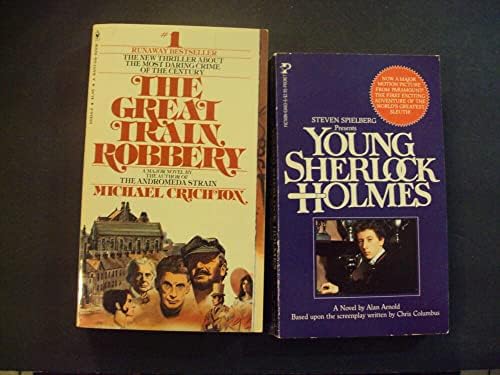 2 PBS, o grande assalto de trem de Michael Crichton; Young Sherlock Holmes, de Alan Arnold