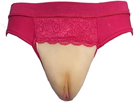 Silicone Fake vagina calcinha de roupas íntimas homens petrapoláveis ​​boxeadores de vagina para transgênero transgênero