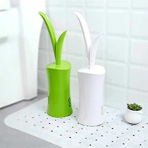 Pincel de vaso sanitário e conjunto de suporte, escova de vaso sanitário grama criativa de grama pincel de vaso sanitário define