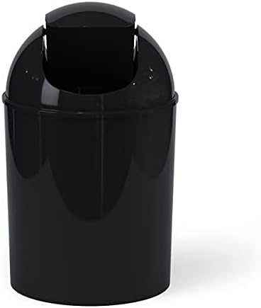 Umbra mini resíduos pode 1-1/2 galão com tampa de balanço, fosco
