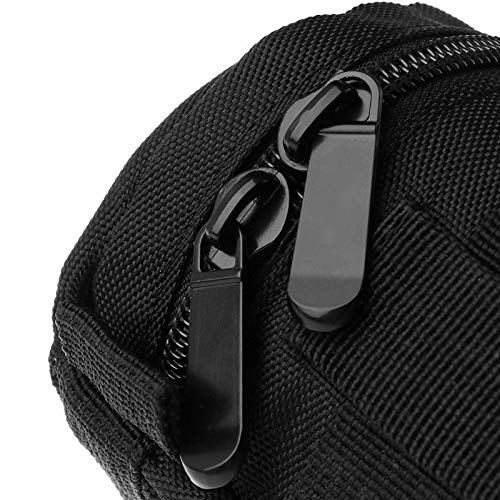 N20 Protetor de lente de câmera DSLR SLR à prova de choque acolchoado Caixa de bolsa preto