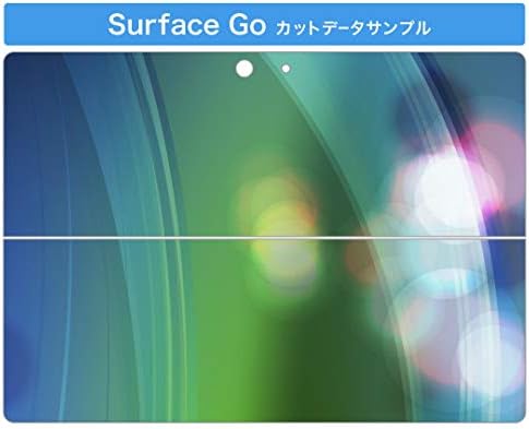 capa de decalque igsticker para o Microsoft Surface Go/Go 2 Ultra Thin Protective Body Skins 001855 simples verde verde