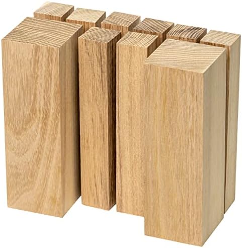 BeaverCraft BW10 Acacia Blocks de escultura em madeira Kit de escultura de madeira Kit S14X Deluxe
