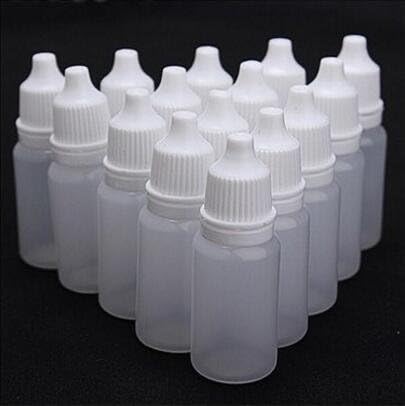 Xingzi 24 PCs 30ml 1oz de 1 oz de plástico vazio garrafas de conta -gotas portáteis portátil líquido líquido recipiente