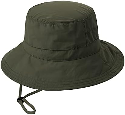 Kanut Sports Gunnison Hat mais largo Chapéu de balde - tecido de seque rápido, malha escondida para ventilação, proteção UV UPF 50+, unissex