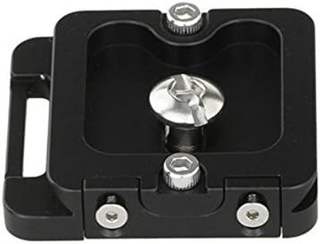 Haoge PQR-40L 40mm Câmera universal Placa de liberação rápida com flange labial retrátil para arca suíço Standard Tripod