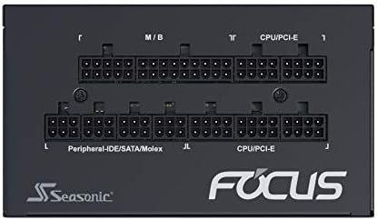 Seasonic Focus PX-850, 850W 80+ Platinum Full-Modular, controle de ventilador no modo sem ventilador, silencioso e