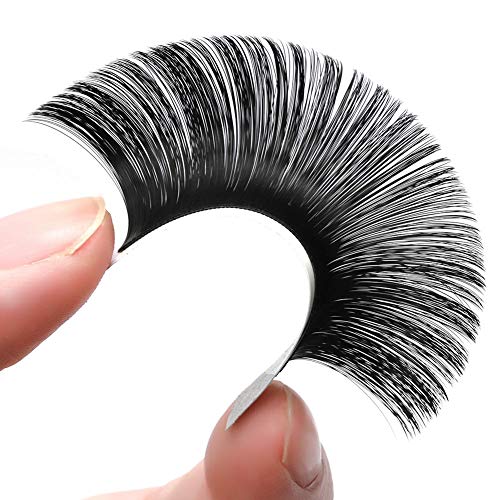 Easy Fan Volume Lashes 17mm CC Curl Lash Extensions Autonning Fanning Cylelash Extensions Russian Blooming Lash Extensão