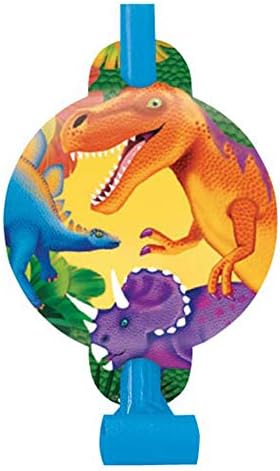 Dinossauros pré -históricos amscan, 8 pcs, favor da festa