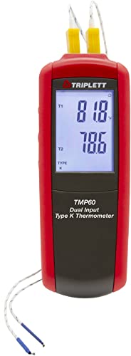 Triplett TMP230 Testador de óleo de fryer Deep - exibe simultaneamente a temperatura e o TPM