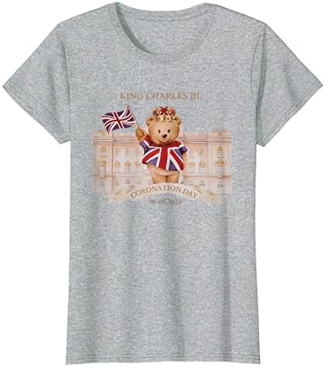 King Charles Lll Day da coroação Família Combinando a camiseta infantil