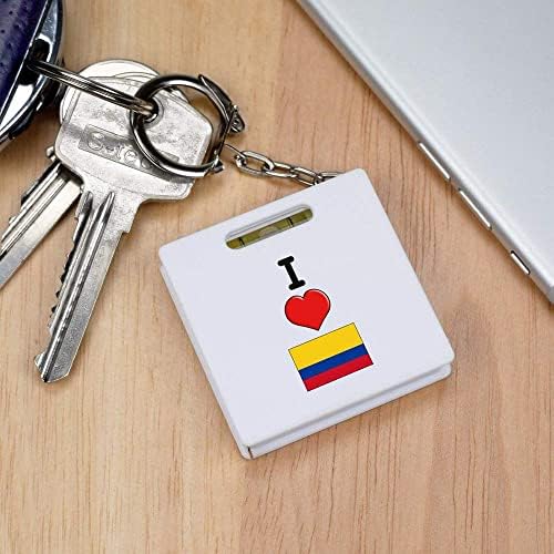 Azeeda 'eu amo colombia' fita adesiva/ferramenta de nível de espírito