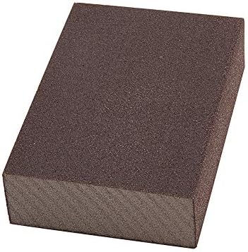 Blocos de lixamento, lixando bloqueios de esponja 400-600 grãos médios de areia, almofada de bloco para metal de cozinha/drywall/madeira