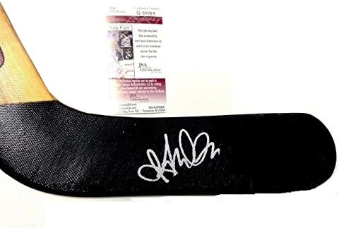 Ryan Miller assinou o goleiro do Anaheim Ducks JSA Coa Buffalo Sabres - Sticks NHL autografados