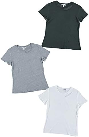 Camisetas gráficas de moda feminina suburbana, estilos e cores variadas