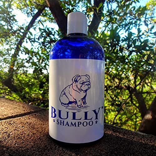 SHAMPOO BULLY - Shampoo de cachorro Bulldog Toda fórmula orgânica natural refrescante perfume botânico. Especificamente para