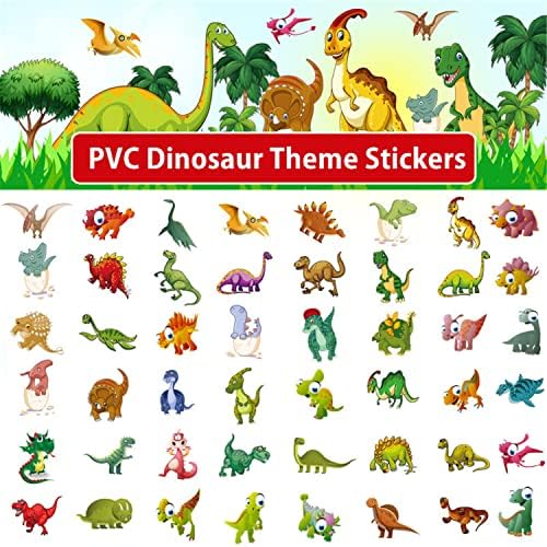 YBST DINOSAUR BIRNIMARY FESTIVES, 104 PCS Supplies para meninos e meninas, incluem balões, banner, toalhas de mesa, adesivos,