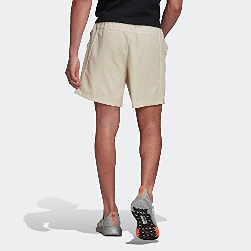 shorts aeroreadia de verão masculino da adidas, maravilha branca