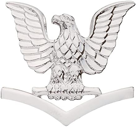 Medalhas da América Est. 1976 Navy Utility Cap dispositivo de prata E4 Petty Officer 3rd Class