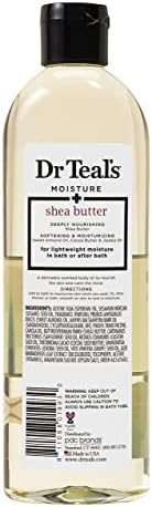 Dr. Teal Hidratante Bath & Body Oil umidade de 2 pacote + Manteiga de karité ultra rica e óleo essencial. Trate sua pele, seus sentidos e seu estresse.