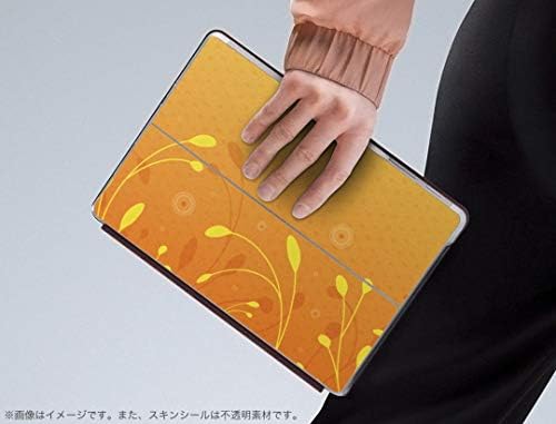 capa de decalque igsticker para o Microsoft Surface Go/Go 2 Ultra Thin Protective Body Skins 001889 Farinha de flor Orange