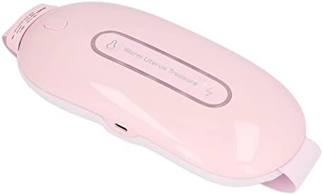 Almofadas de aquecimento menstrual do FDIT almofada de aquecimento elétrico com 3 níveis de aquecimento e 3 modos de vibração, almofada de aquecimento sem fio portátil para wowen e meninas