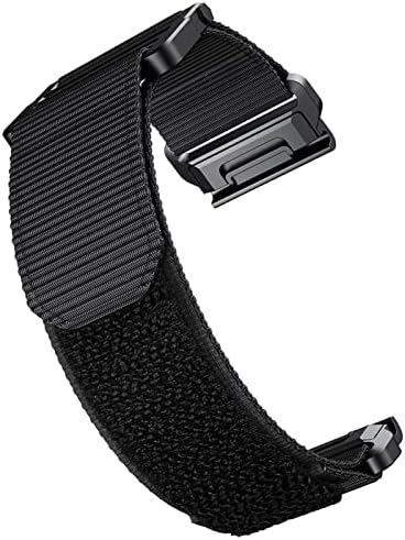 Wikuna para Garmin Watch Bands Compatible Fenix ​​7x 6x Pro GPS 5x 3HR Descent Mk1 Mk2 Titanic Velcro Strap 26mm RELUME