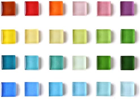 Ímãs de geladeira de 24 coloras ímãs de geladeira colorida ímãs decorativos fofos ímãs de cozinha de cozinha ímãs de vidro