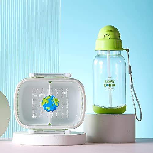 Miniso Lunch Box Bento Box Recipiente e recipientes de armazenamento de alimentos para garrafas de água BPA Free vazamento de refeições