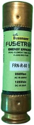 10pcs FRNS -R 60 TEMPO DE TEMPO FUSE 20 X76MM American Bussmann 60A 250V Qualidade bens de qualidade