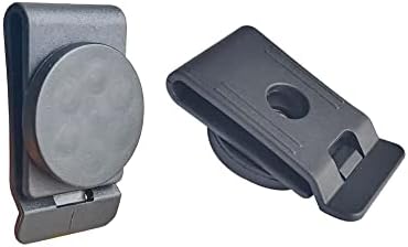 Xxhong cinto clipes magnéticos portão de ferramenta magnética pesada Organizador de cinto de ímã preto para parafusos pregos Acessórios de metal da chave de fenda 2 PCs