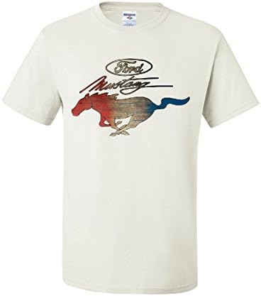 Camiseta do logotipo do Ford Mustang GT Shelby Cobra Boss 302 Muscle Men's Novelty Shirt
