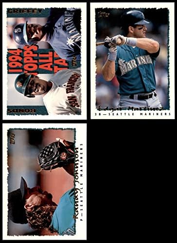 1995 Topps Seattle Mariners quase completos set seattle Mariners NM/MT Mariners