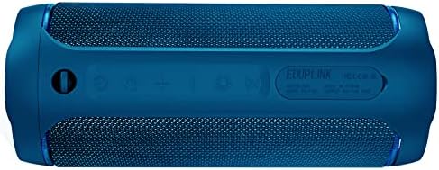 EDUPLINK PORTÁVEL DE BLUETOOTH PORTÁVEL Bluetooth - Alto de 40w Alto, baixo rico, TWS de festas, bateria de 7200mAh e carregamento