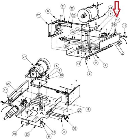 Motor de elevação da elevação de Star Trac Incline 260-0941 Obras 9-9021 E-TRE E-TRX Treadmill