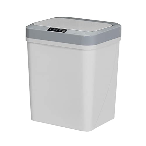 LUCBE LIXO CAN 15L SMART TRASH PODE SENSOR Inteligente Dustbin Elétrico Lixo automático Canhome Indução Bin Bin USB Carregamento lata de lixo