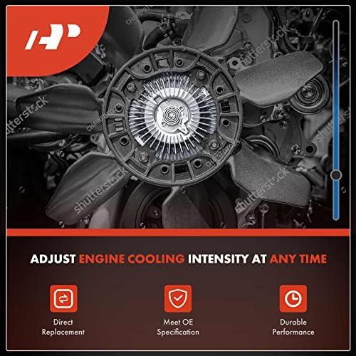 A embreagem de resfriamento do motor A-Premium compatível com Dodge Challenger, Power Ram 50, Raider & Mazda B2600 e Mitsubishi