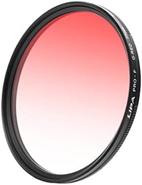 Lente de gradiente de cor redonda de Walnuta Definir Lente de Filtro da câmera SLR Lente de alta transmitância de