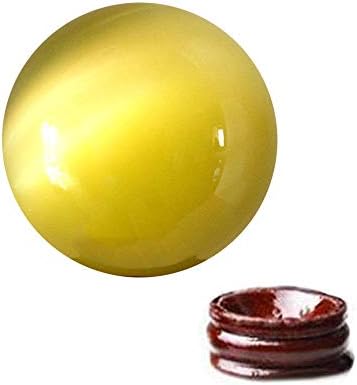 Feng Shui 1,6 Quartzo Natural Bola de Cristal Cristal - Feng Shui Crystal Ball para riqueza e proteger a casa