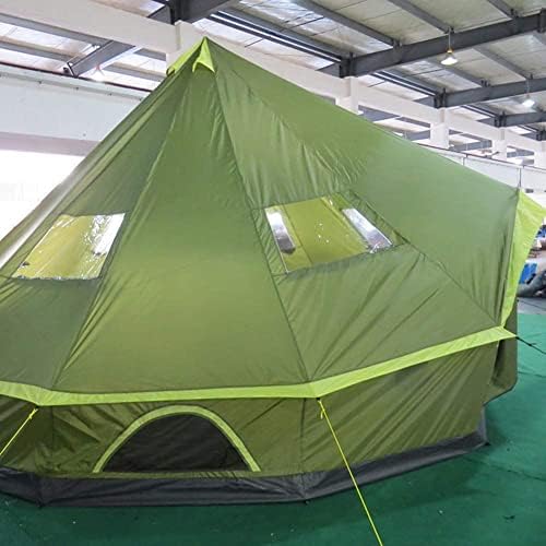 Tendas de tendas haibing tendas para acampar acampamento frio e à prova d'água de acampamento ao ar livre e belo adequado para a tenda de acampamento de viagens familiares e em grupo
